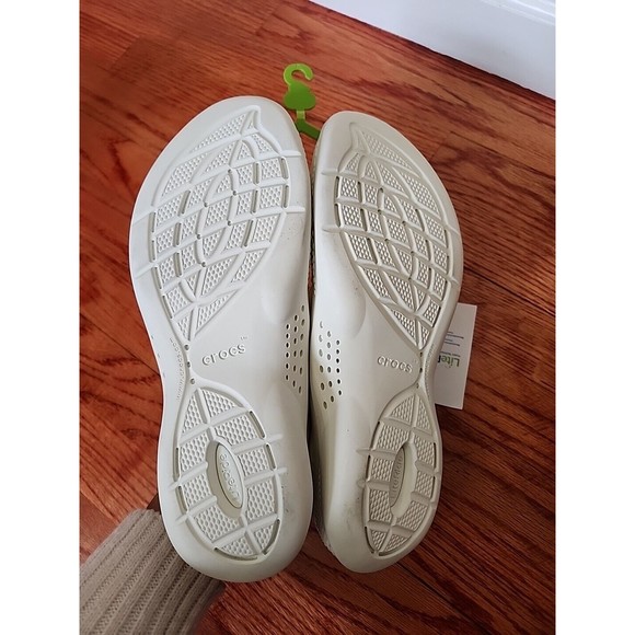 Crocs LiteRide 360 Pacer Shoes Womens 11 Ivory White NEW - Picture 6 of 8